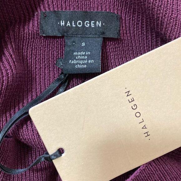 Halogen Split Sleeve Knit Sweater Size Small NWT (B2) - Picture 4 of 11